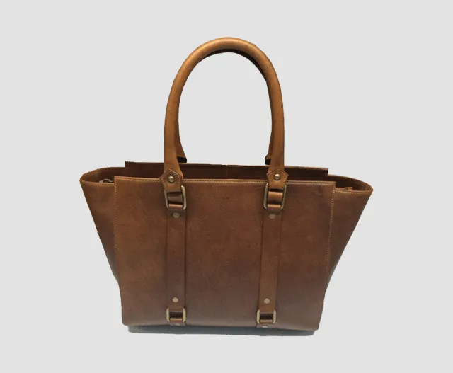 Women's Leather Bucket Bag #3046
