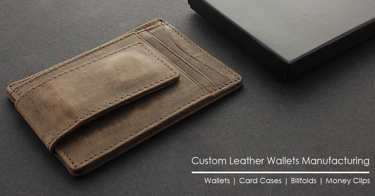 Feature Image - Custom Leather Wallets Manufacturing